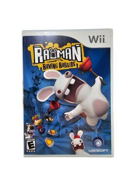 Rayman Raving Rabbids NEW SEALED Nintendo Wii